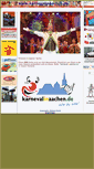 Mobile Screenshot of karnevalinaachen.de